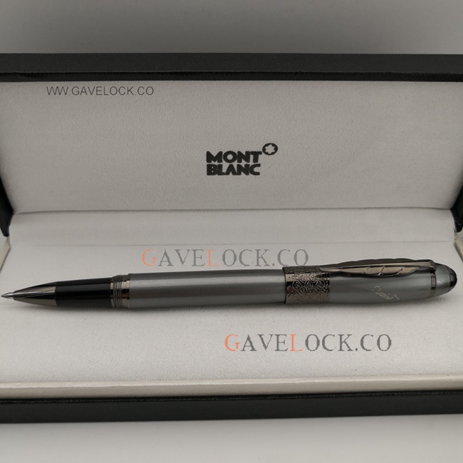 Daniel Defoe Grey Rollerball Pen Replica Mont Blanc Pens
